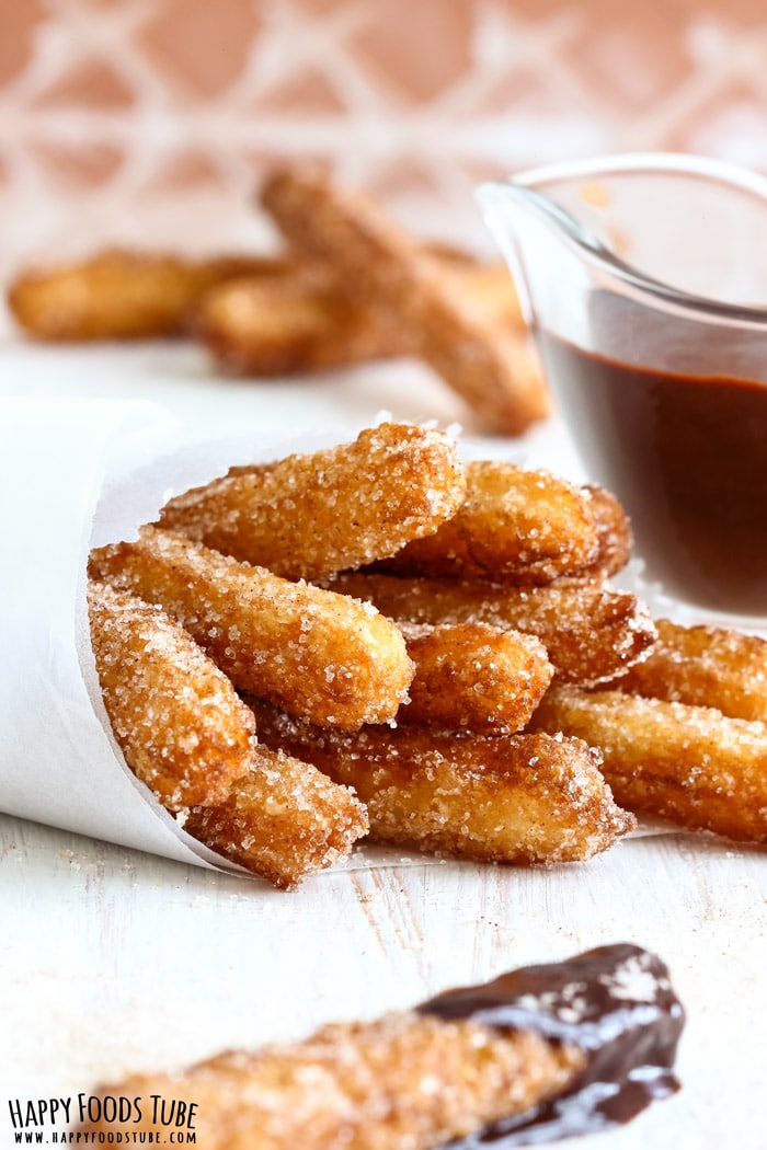 Spanish Homemade Churros Picture Spanish Homemade Churros Picture